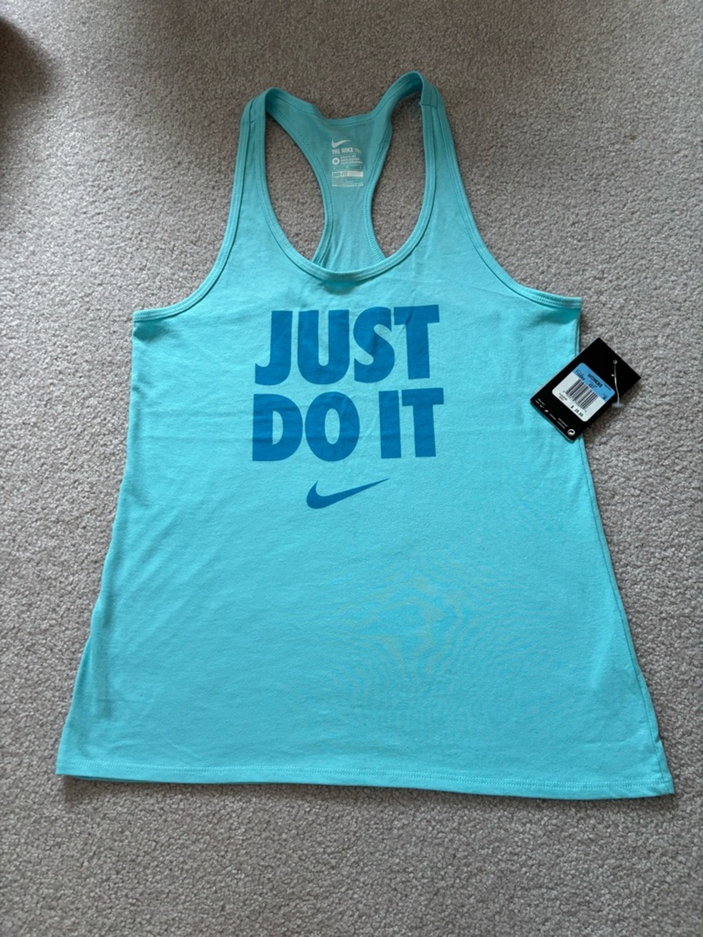 Nike Dri-FIT Performance Tee - Aqua Blue